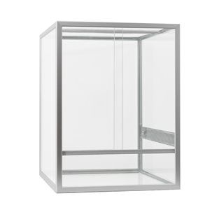 Zqare Terrarium - Aluminium - 45x60x60 cm