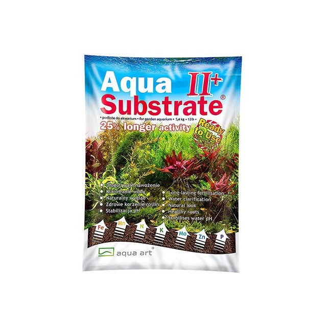 Aqua Substrate II+ - Brun - 5,4 kg