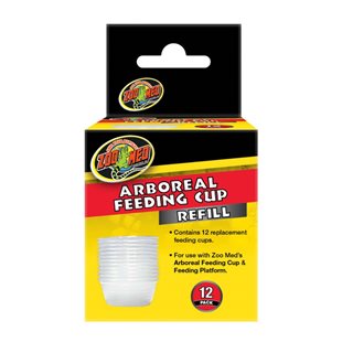 Zoo Med Arboreal Feeding Cup Refill - 12 st
