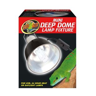 Zoo Med Mini Deep Dome Lamp - Max 100W