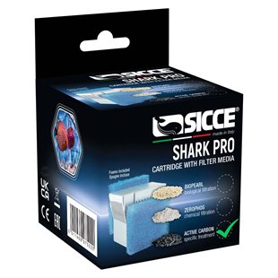 Sicce Shark Pro - Kolfilter + Filtersvamp