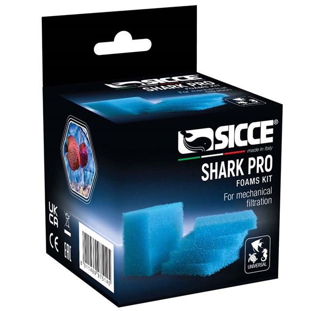 Sicce Shark Pro - Filtersvampar