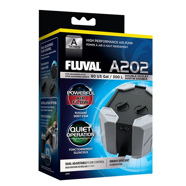 Fluval Air 202  - Luftpump - 180-200 L/H