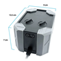 Fluval Air 402 - Luftpump - 330-370 L/H