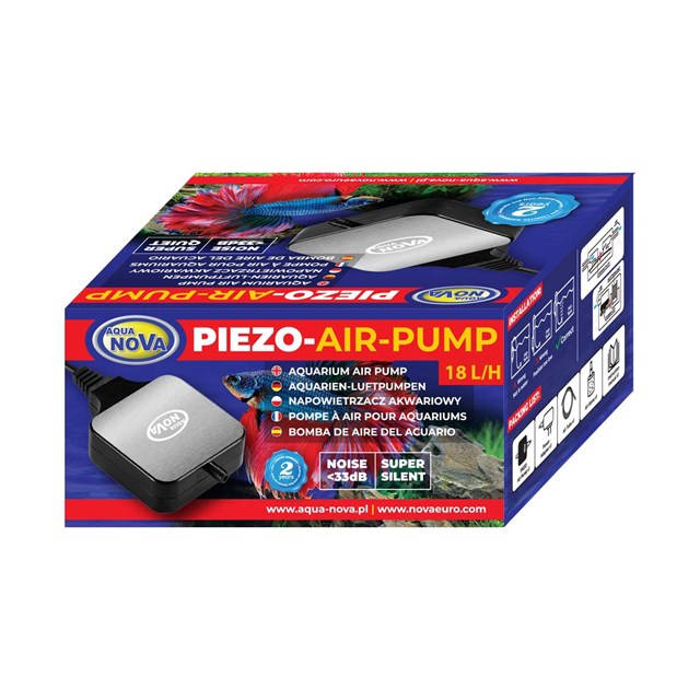 Aqua Nova Piezo - Luftpump - 18 L/H