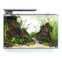 SuperFish Quadro 70 PRO Aquascaping Akvarium - Vit
