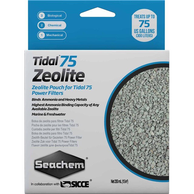 Seachem Tidal 75 Zeolite - 250 ml