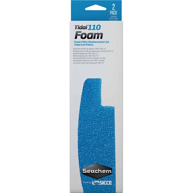 Seachem Tidal 110 Foam - Filtersvamp - 2-pack