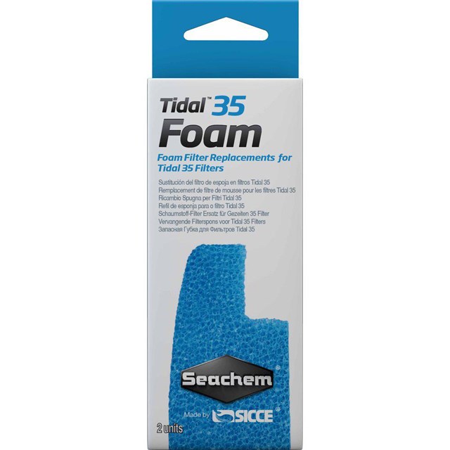 Seachem Tidal 35 Foam - Filtersvamp - 2-pack