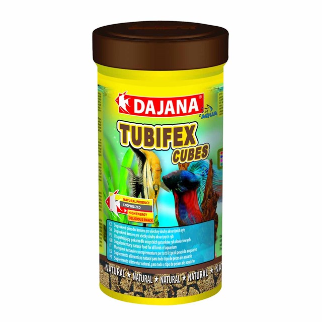 Dajana - Tubifex Cubes - 250 ml