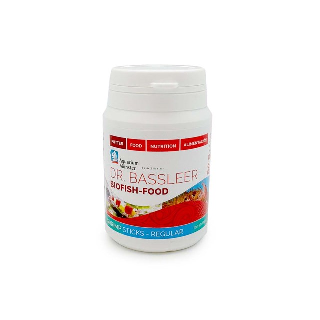 Dr Bassleer Biofish Food - Shrimp Sticks Regular - 60 g