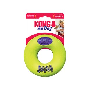 Kong Airdog - Donut - Medium - Squeaker - 13x4 cm