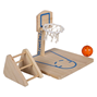 Fågelleksak Basketplan - 20x20x20 cm