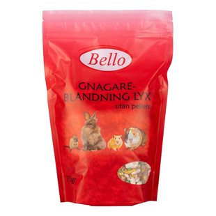 Bello - Gnagarblandning Lyx - Utan Pellets - 700 g