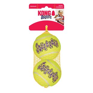 Kong SqeakAir - Tennisboll - 2-Pack - Large - 8 cm
