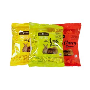 Popcorn i blandade smaker - Banan/Äpple/Körsbär