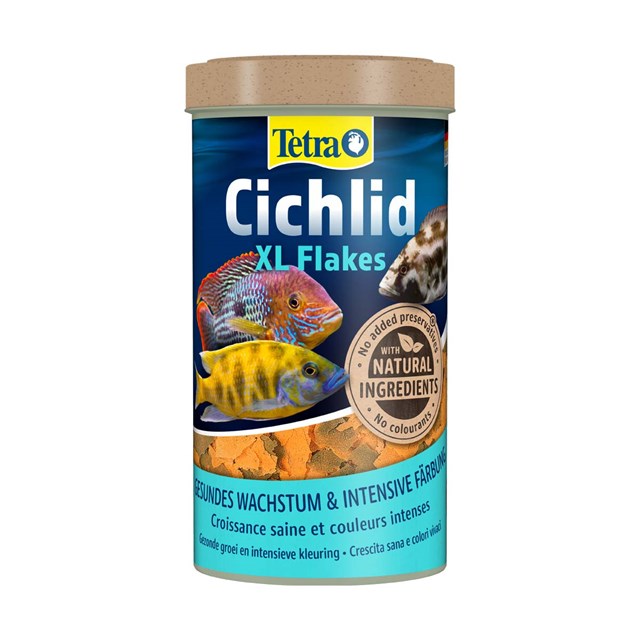 Tetra Cichlid XL Flakes - Storflingor - 500 ml