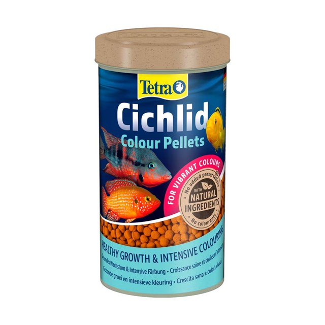 Tetra Cichlid Colour Pellets - 500 ml