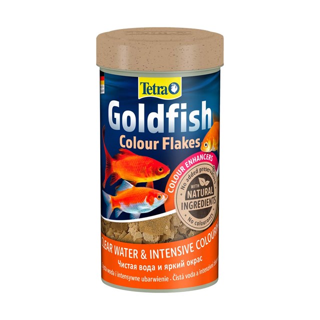 Tetra Goldfish Colour Flakes - Flingor - 250 ml