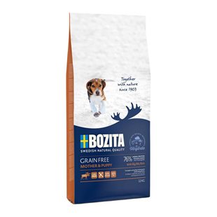 Bozita Hundmat Grainfree Mother & Puppy Älg - 12 kg