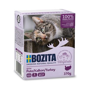 Bozita Bitar i Gelé med Kalkon - 370 g