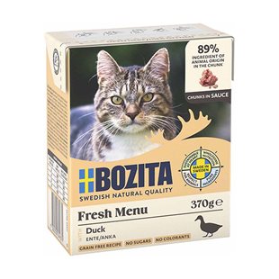 Bozita Bitar i Sås med Anka - 370 g