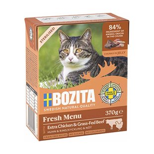 Bozita Cat Sterilised Chicken & Beef in Jelly - 370 g