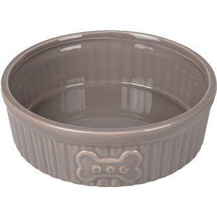 Hundskål Keramik Grå - 12,5 cm - 300 ml