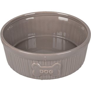 Hundskål Keramik Grå - 15 cm - 640 ml