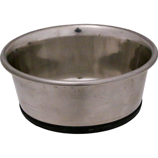 Hundskål Rostfri - Anti-Slip - Tung - 350 ml
