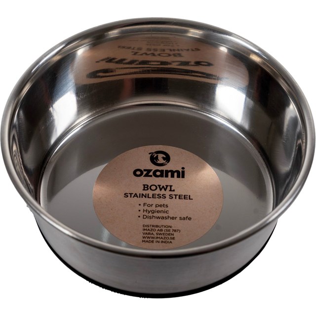 Hundskål Rostfri - Anti-Slip - Tung - 570 ml