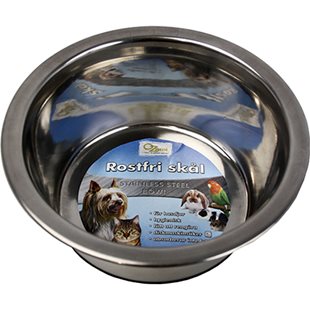 Hundskål - Rostfri - Anti-Slip - 920 ml