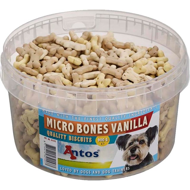 Hundkex Micro Bones Vanilla - 900 g