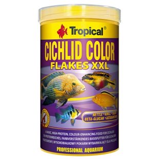 Tropical Cichlid Color Flakes XXL - Flingor - 1000 ml
