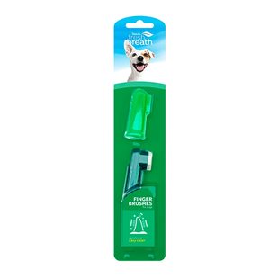 Tropiclean Fingertandborste Hund - 2-pack