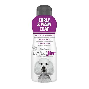 Tropiclean Perfect Fur Curly & Wavy Coat Shampoo - 473 ml
