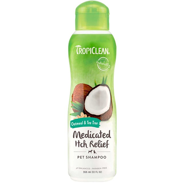 Tropiclean Oatmeal & Tea Tree Shampoo - 355 ml