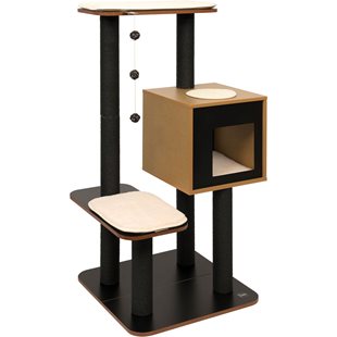 Klösmöbel Vesper High Base - Svart - 56x56x121 cm