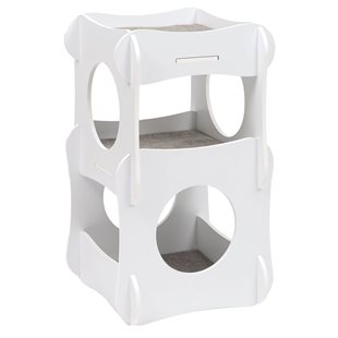 Klösmöbel Vesper Condo - Vit - 48x48x80 cm