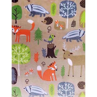 Juunik Madrass Beige/Djur - M - 70x45 cm
