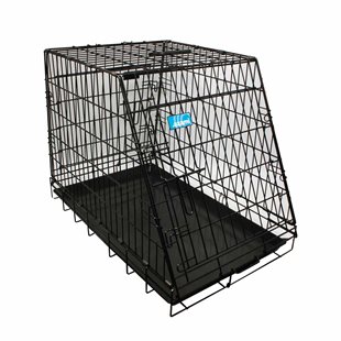 Hundtransportbur Lutande - Svart - 93x57,5x65,5 cm