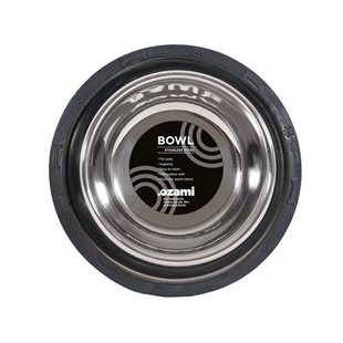 Hundskål - Rostfri - Non-tip - 1750 ml