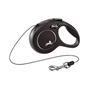 Flexi Koppel New Classic - XS - 3M Lina - Svart - Max 8 kg