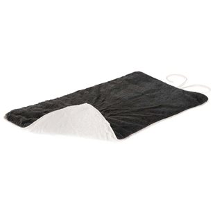 Nanna 70 Soft - Svart/vit filt - 60x40 cm