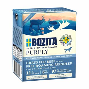 Bozita Purely Paté - Beef+Reindeer - 370 g