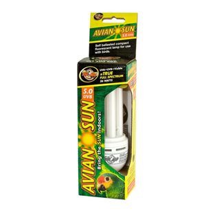 Zoo Med AvianSun 5.0 UVB & UVA Compact - 26 W