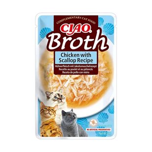 Chicken Broth with Chicken & Scallops - 40 g