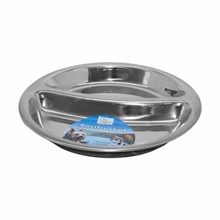Kattskål - Rostfri - Twin - Medium