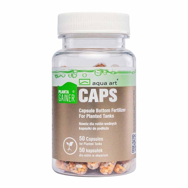 Aqua Art Planta Gainer Caps - Växtnäring - 50 st