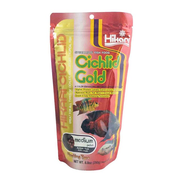 Hikari Cichlid Gold Medium Pellet - 250 g